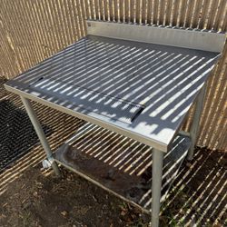 Stainless Steel Coffee/juice Table 