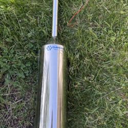 ClamMaster(™) Clam Gun made with durable stainless steel construction for long-lasting use. Diameter 5”, Height: 33”  Brand new
