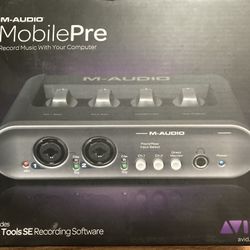 m-audio mobilepre Recording Software 
