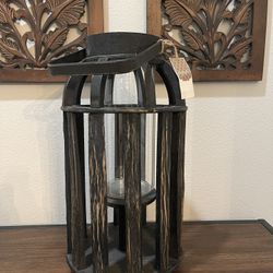 Wooden Decorative Lantern