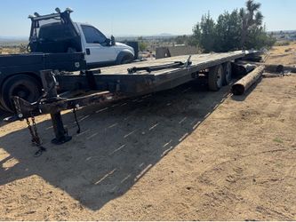 8x20 Deckover Double Axle Trailer  not for parts not parting out