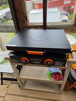 Black stone grill propane