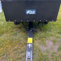BLUE HAWK 10 CUBIC FOOT DUMPING LAWN CART