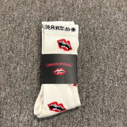 Chrome heart socks sz 6-12