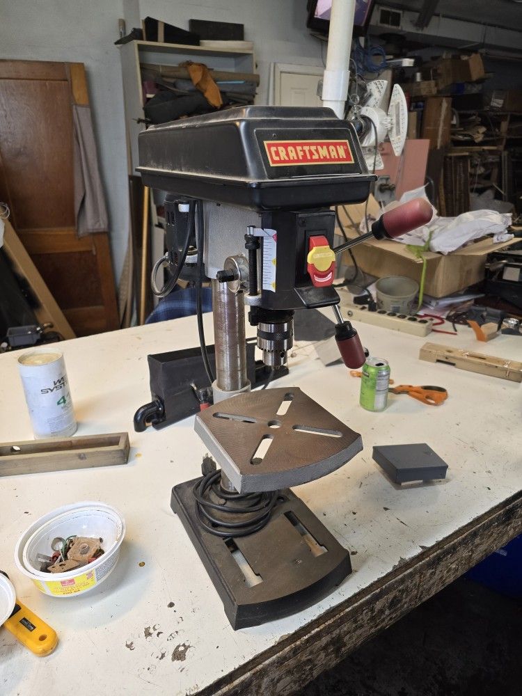 Craftsman 9 Inch Drill Press Like New