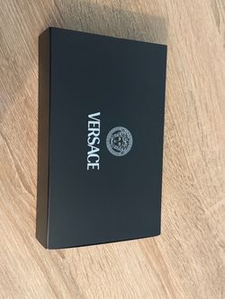 Versace Black Gift Box with Medusa Logo