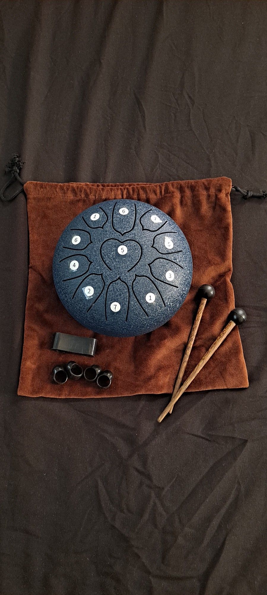 Mini Tongue Drum With Accessories
