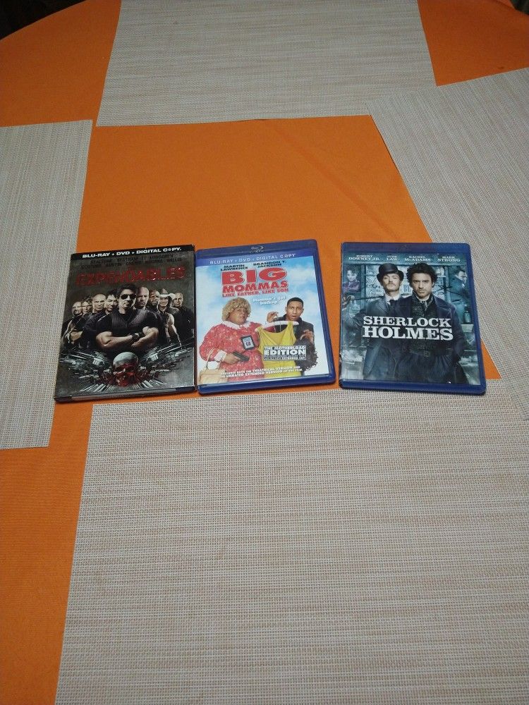 Three Blu-ray Movies
