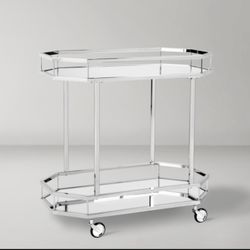 Pretty Home Decoration Bar Cart ! From Z Gallery  ( Not Free Ask For Price)