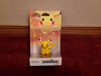 Pikachu Smash Bros Amiibo