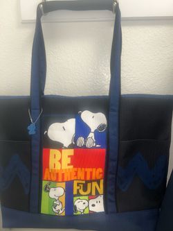 Large Snoopy Tote Bag