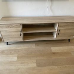 Wood TV Stand 