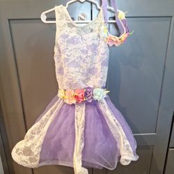 Girls Figure Skating  Outfit
