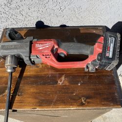 Milwaukee M18 Hole Hawg Right Angle Drill 2807-20 with Battery