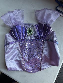 Halloween Mermaid Top Size 7/8
