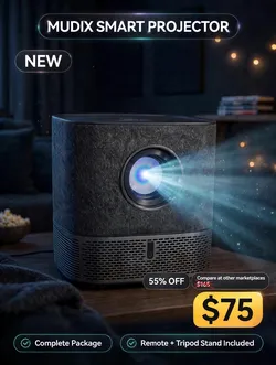 Mudix Smart Projector Package