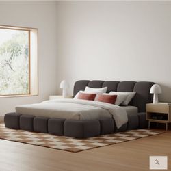 Vandalia BED - MEG ASH - Grey King