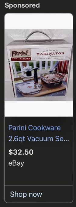 Parini Marinate 2.6 Quart Capacity