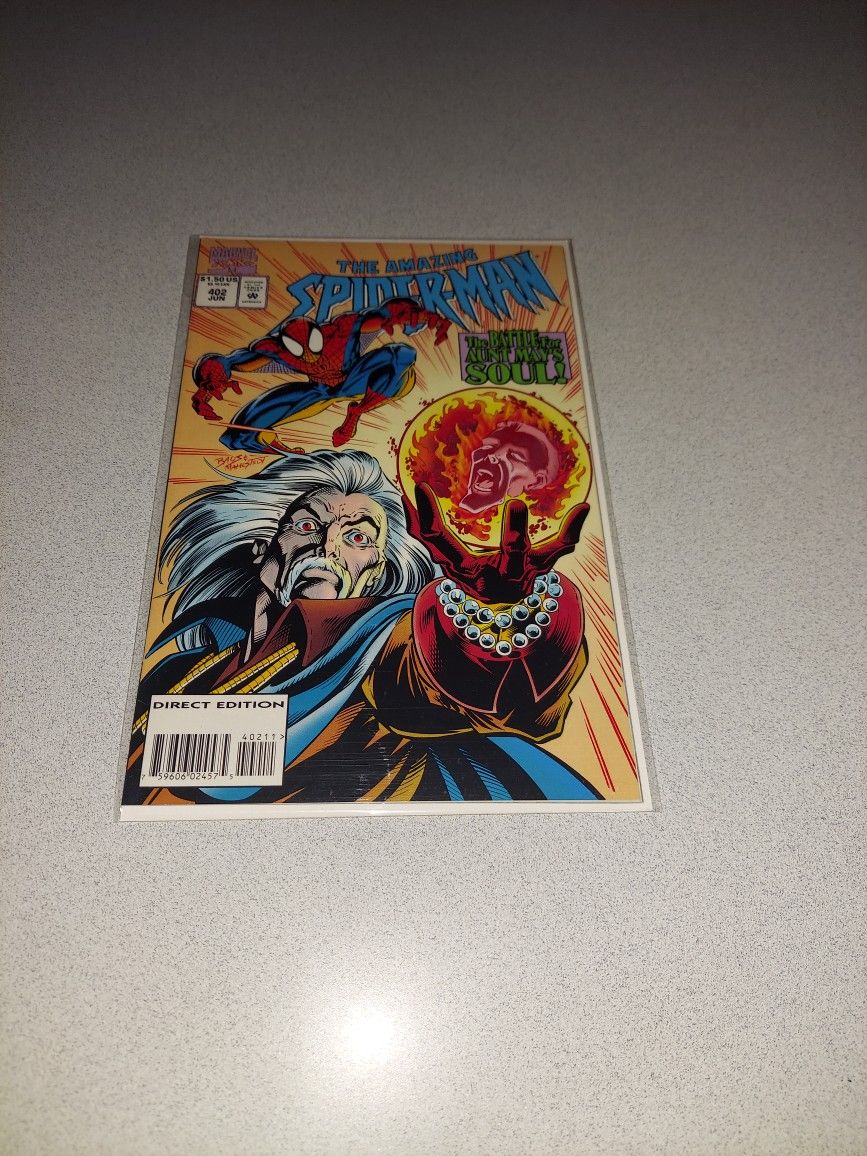 1995 THE AMAZING SPIDER-MAN #402 COMIC BAGGED AND BOARDED