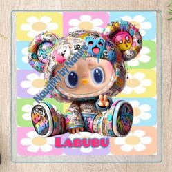 Labubu Bear Cutting Board 