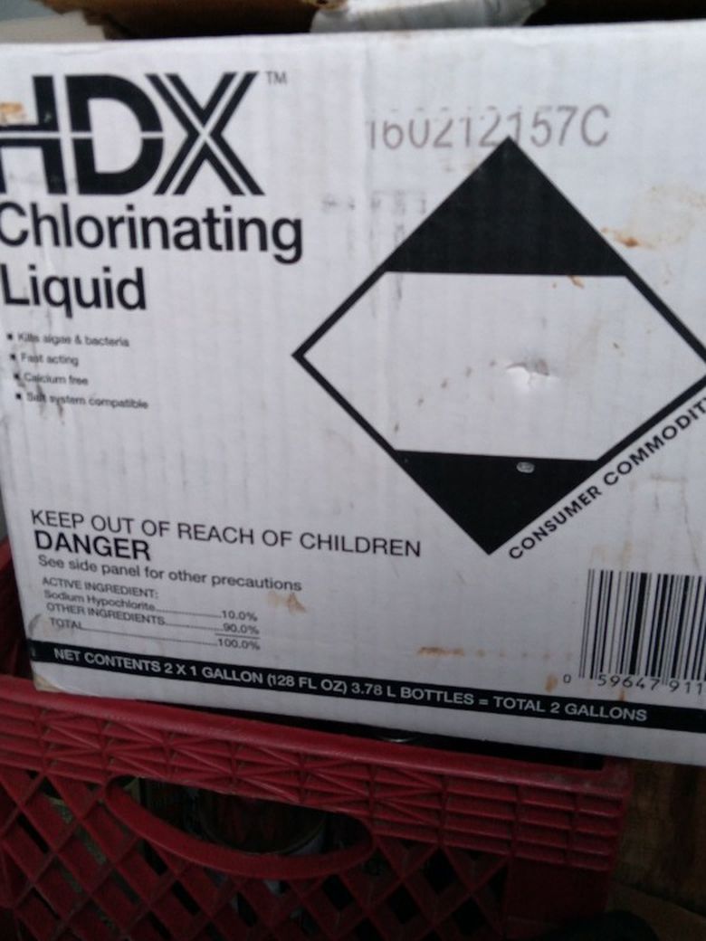 HDX Chlorinating Liquid 2 Pack. 15% off Sale!!