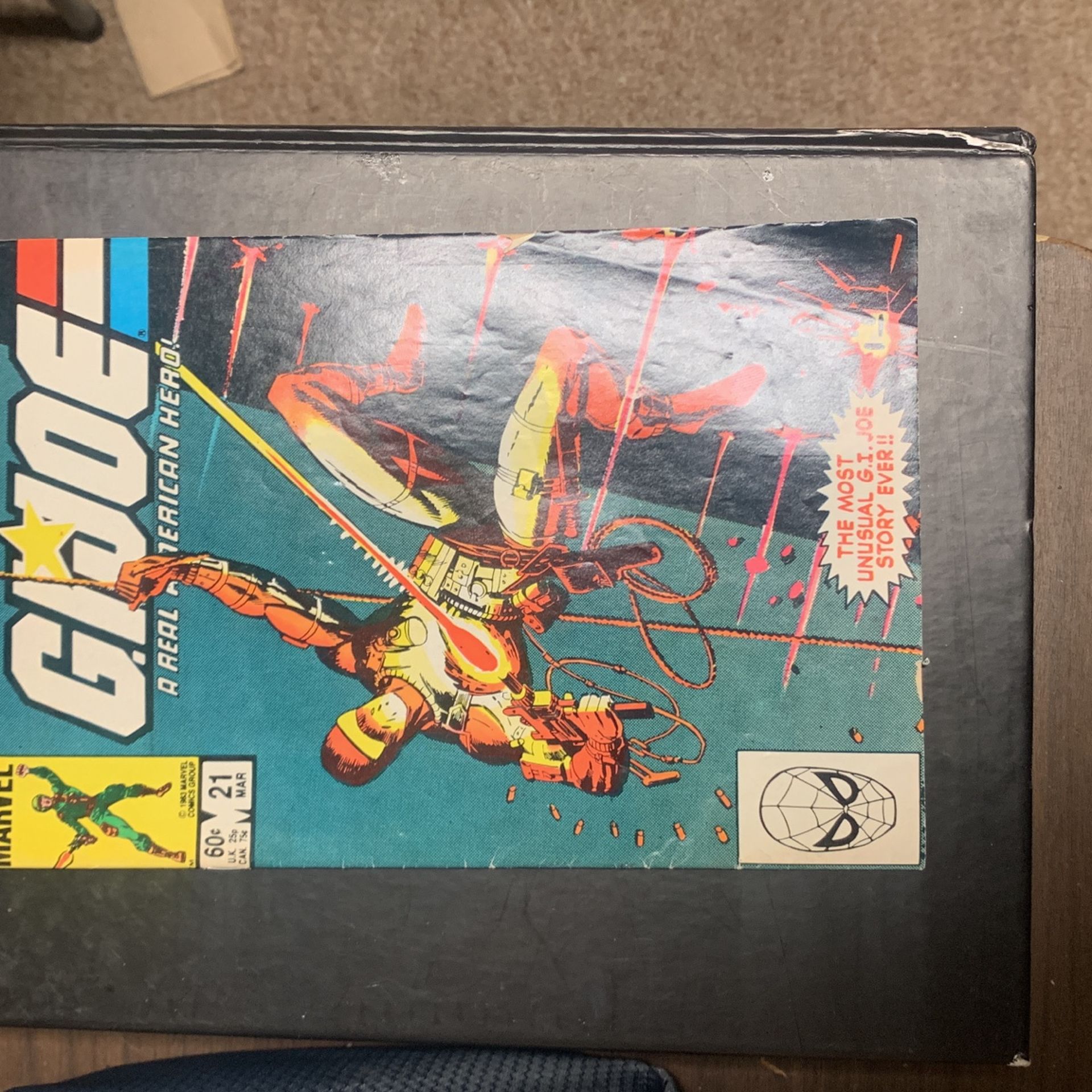 GI JOE Comic Book Marvel #21 Real American Hero