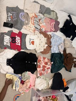 Baby Girl Clothes 0-12 Months Gently Used Some New