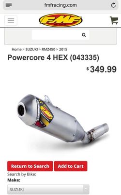 FMF Powercore 4 HEX RMZ450 BRAND NEW IN BOX