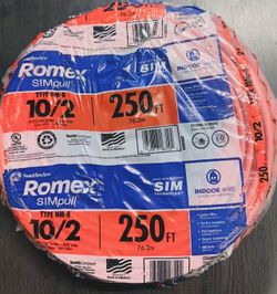 romex 10/2 250ft 220$