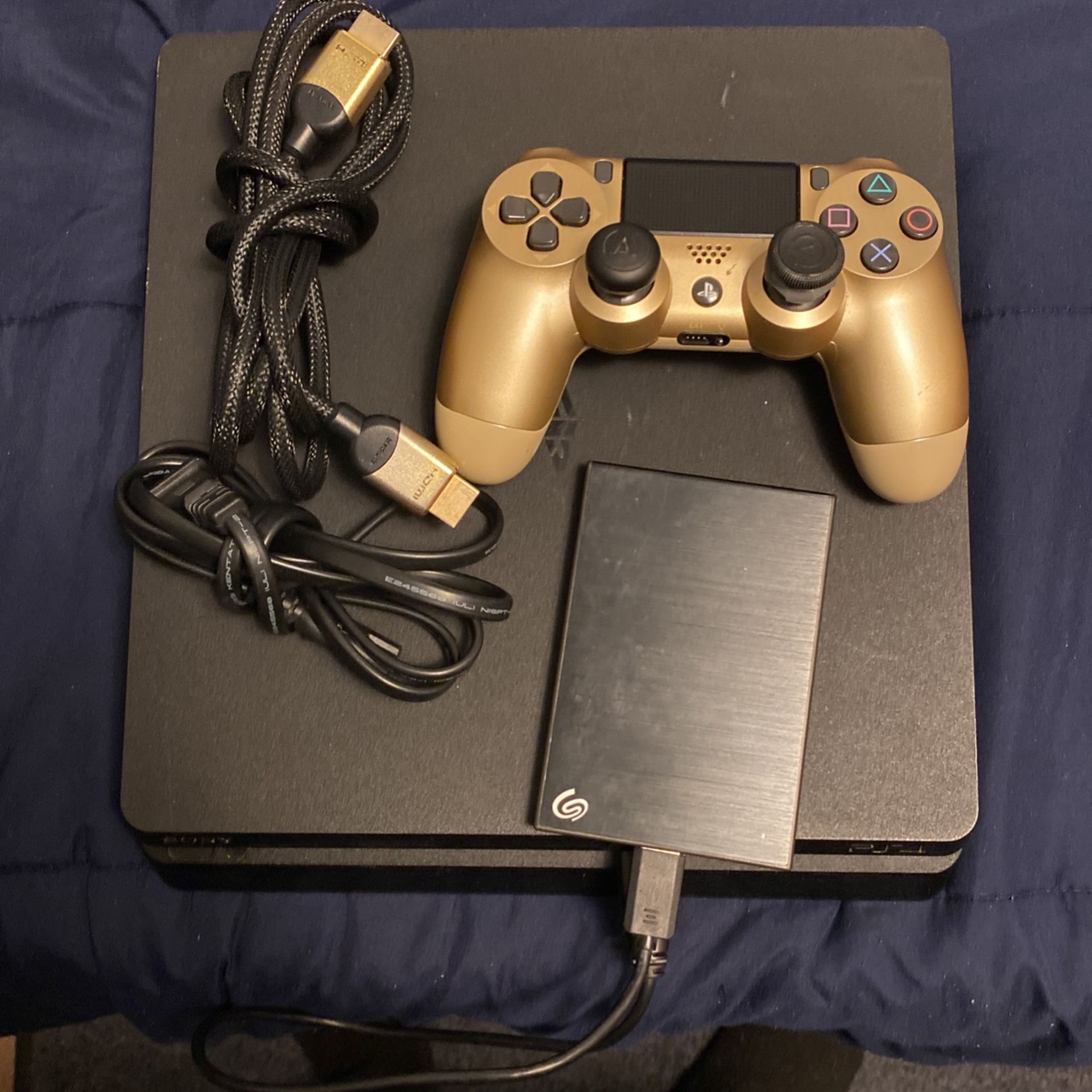 PS4 with 1TB, 8 Games, and 2 Switch Games