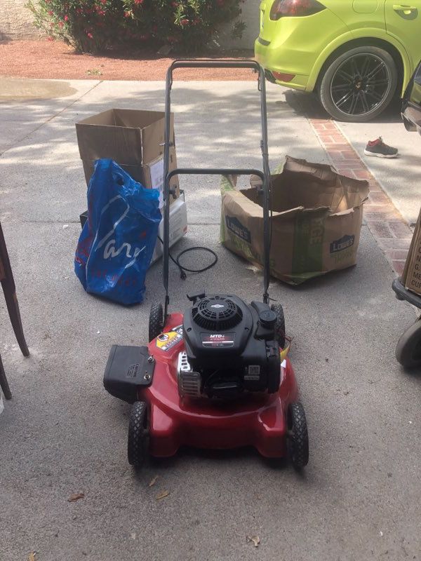 Brand new lawn mower