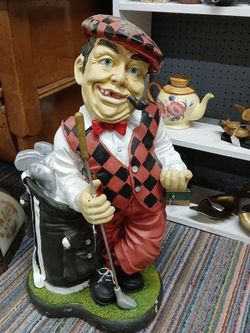 Golfer vintage item