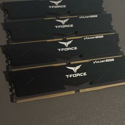 64GB DDR5 RAM (4x16GB) TeamGroup T-Force - Used - INSANE DEAL $100 OBO - Merced CA