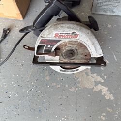 Used Craftsman 7 Inch Electric Circular Saw