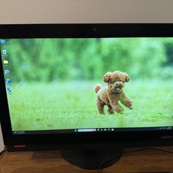 WIN11 LENOVO 21.5" TOUCHSCREEN 7th Gen i5 256GB M.2 8GB RAM WI-FI BT