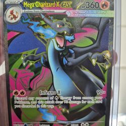 Mega Charizard X Ex Holofoil POKÉMON Card 