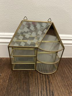 Vintage Mirror Display Houses