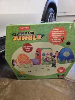 Playhut Megaland Jungle Play Tent Set