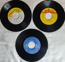 Reggae RAGGA MUFFIN BANGERS 45 Lot of 3 VG Average CLEANED & TESTED
