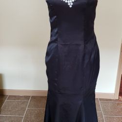 Beautiful black prom dress