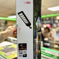 Lámpara Con Panel Solar 