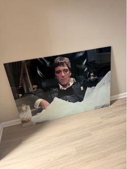 Scarface  glass picture