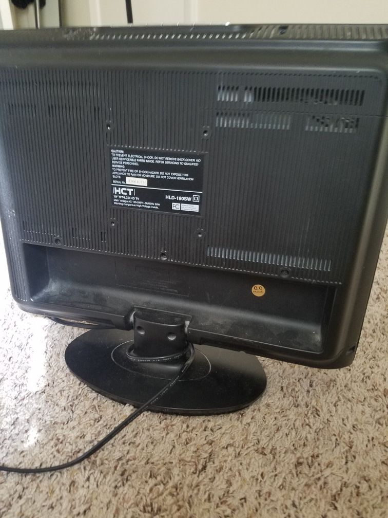 HCT 19" TFT- LCD HD TV MONITOR