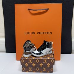 Louis Vuitton Sneaker Mini 3d Keychain/Keyring Free Box and Bag Offer