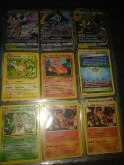 Pokemon card collection w