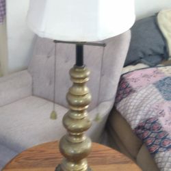 Antique Brass Lamp 