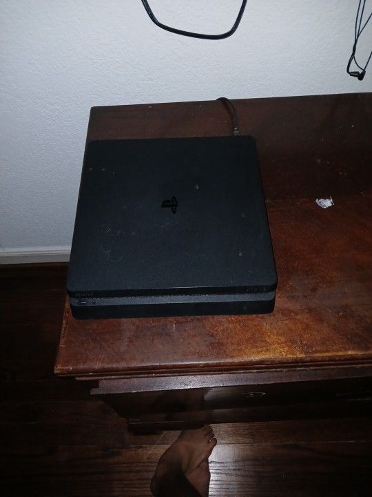PlayStation 4 with power cable