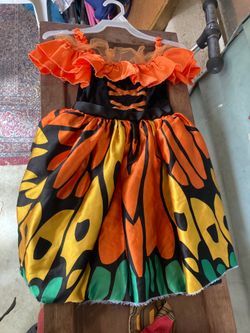 Cute little butterfly dress a little torn