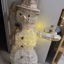 snowman xmas decoration