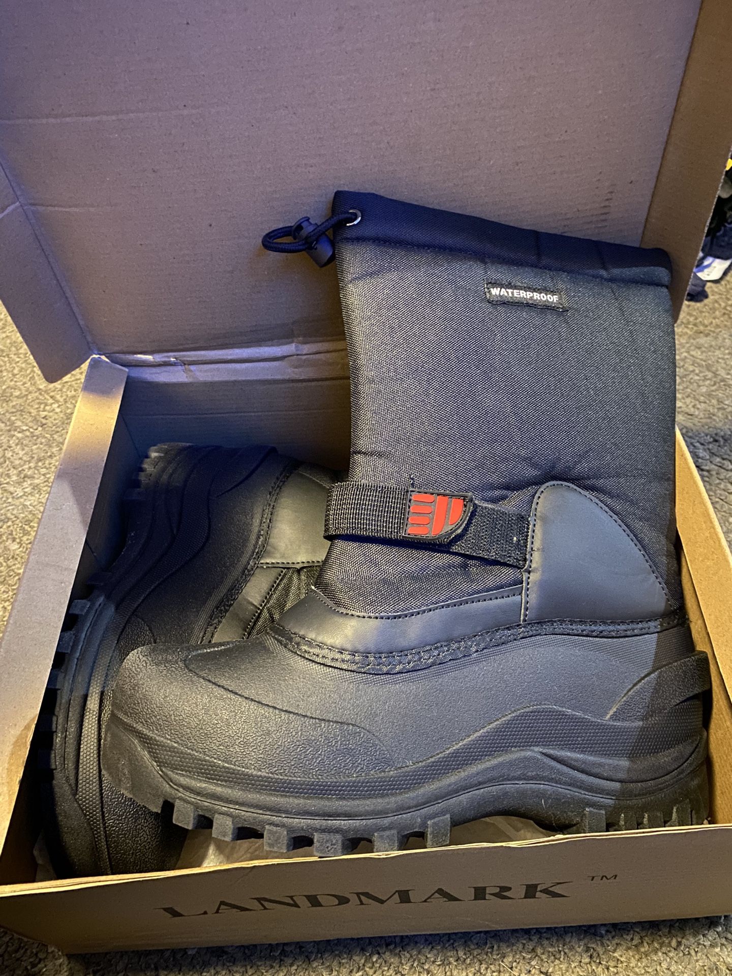 LandMark Mens Snow Boots